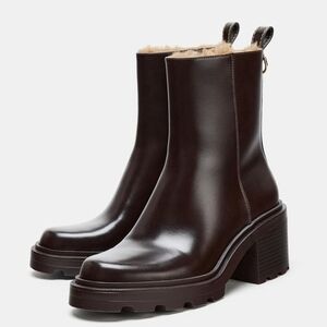 🧸Zara fur○Interior booties